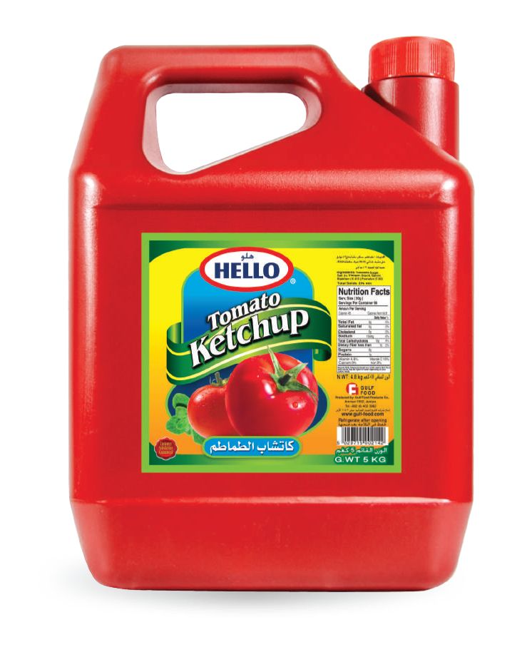 كاتشب (غالون) كارتون